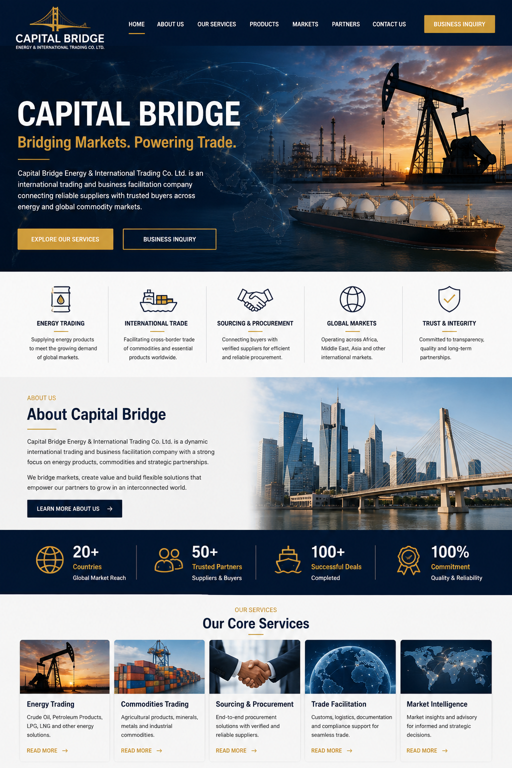 Capital Bridge Energy & International Trading